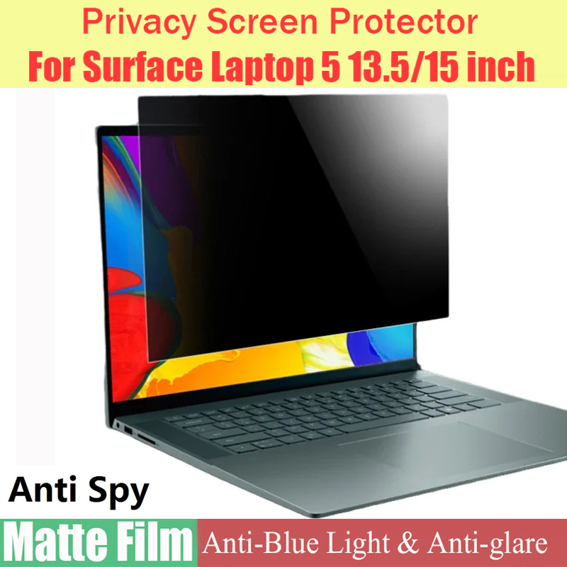 Privacy Screen Filter - Anti-Peep-Displayschutzfolie für Surface Laptop 5 2022,