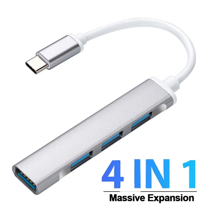 Laptop Accessories Price - 4-in-1 Typ-C Erweiterungs-Hub 4-Port USB-C Hub