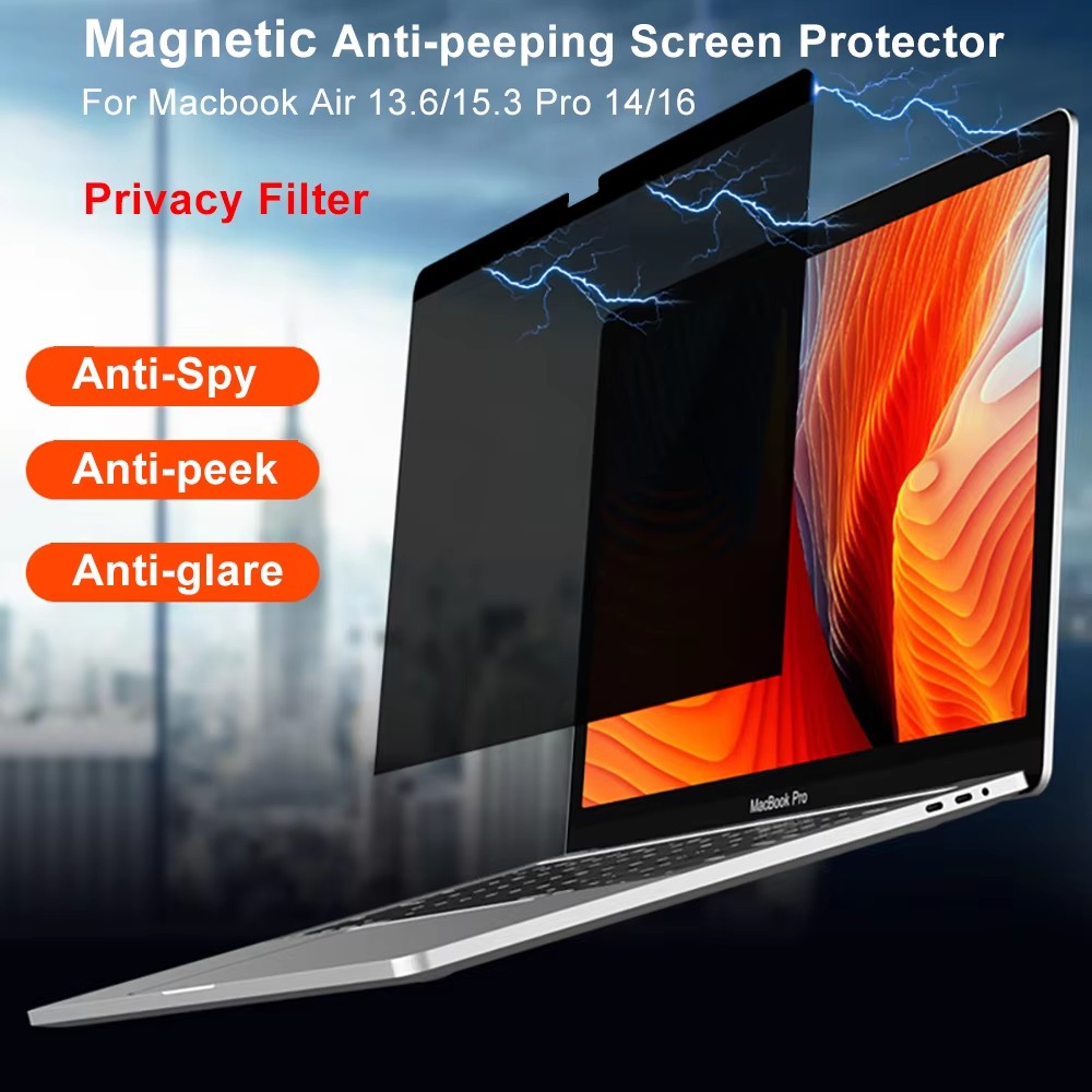 Privacy Screen Filter - Magnetischer Sichtschutz für MacBook M4 M3
