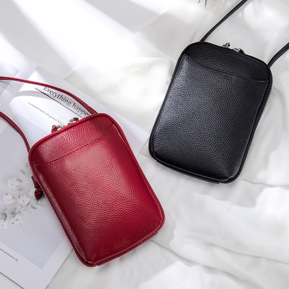 Laptop Accessories Women - Echt leder One Shoulder Bag Frauen