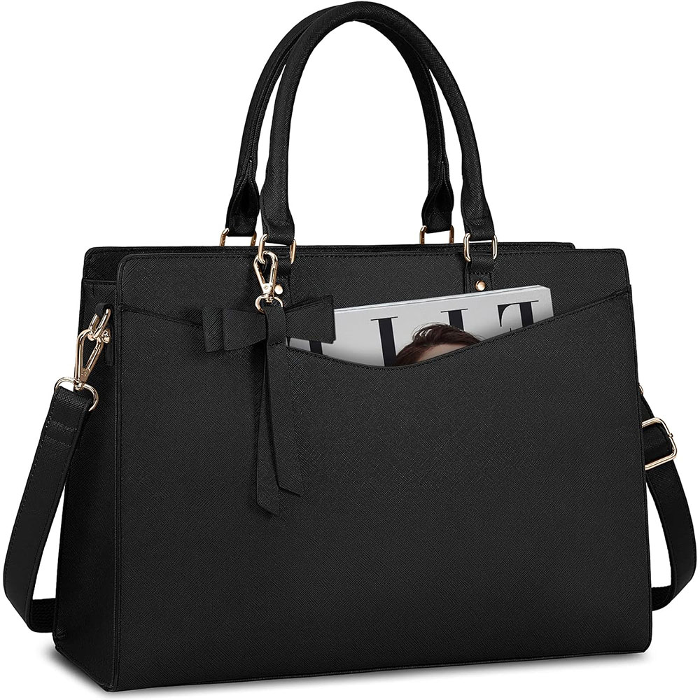Laptop Accessories Women - Laptoptasche für Damen 15,6 Zoll PU-Leder