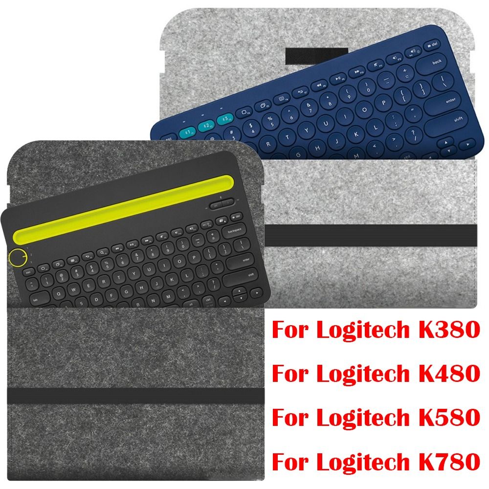 Laptop Accessories Women - Filz-Aufbewahrungstasche für kabellose Tastatur, staubdicht, tragbare