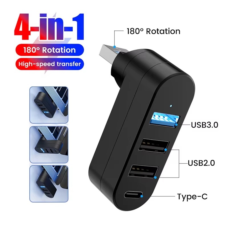 Laptop Accessories Price - USB-Hub 3.0 Mini-Splitter-Box 4 Ports 180