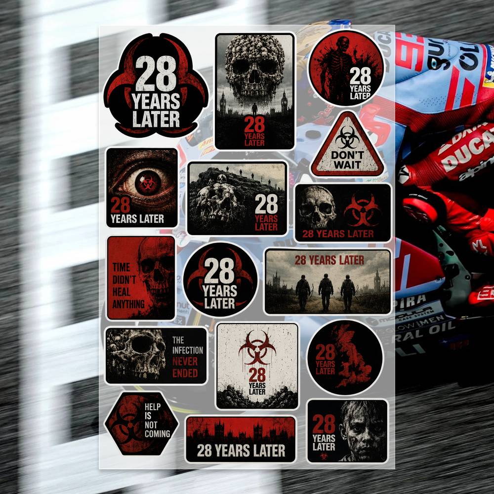 Laptop Accessories Wallpaper - 28 Y-ears L-ater Aufkleber Moto Sticker