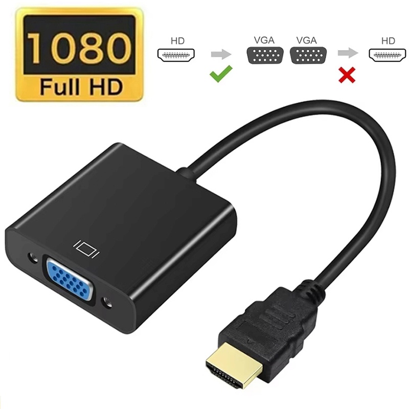 1080P HDMI-kompatibler zu VGA- – Hdmi Vga Adapter Bewertung und Preis