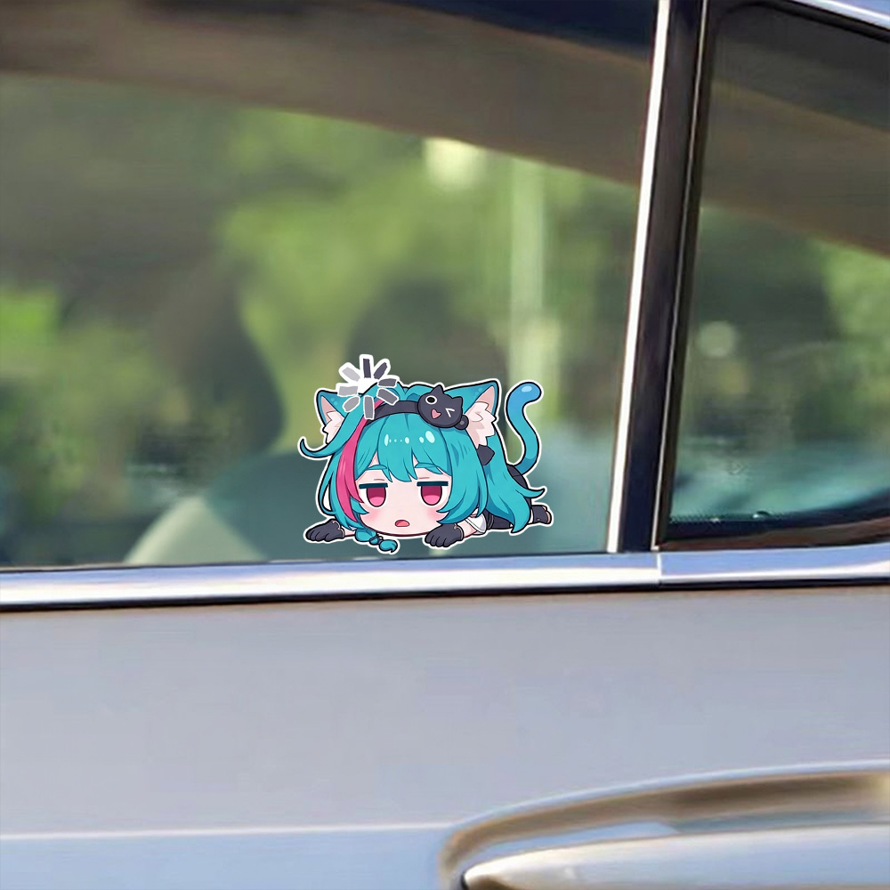 Anime-Mädchen Autoaufkleber „N – Laptop Accessories Price Bewertung und Preis