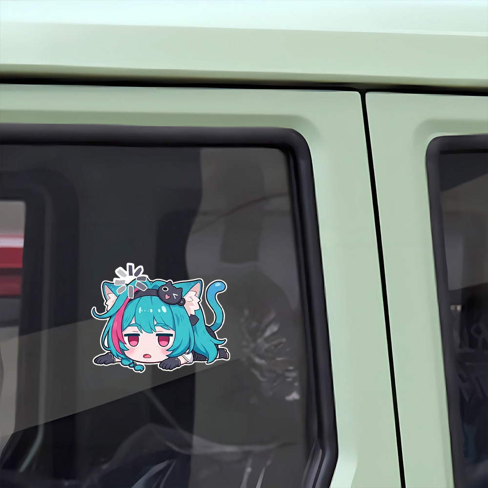 Anime-Mädchen Autoaufkleber „N – Laptop Accessories Price Bewertung und Preis