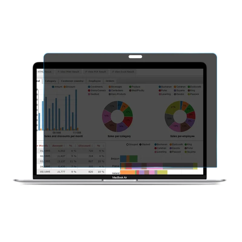 Sichtschutzfolie für MacBook A – Privacy Screen Filter Bewertung und Preis