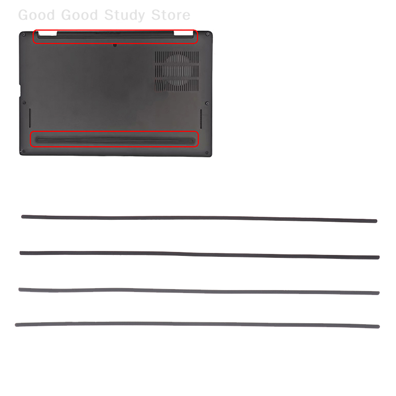 1/2Pcs Laptop Gummi Streifen C – Laptop Accessories Women Bewertung und Preis